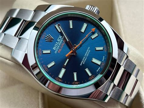 rolex milgauss sale|rolex milgauss pre owned.